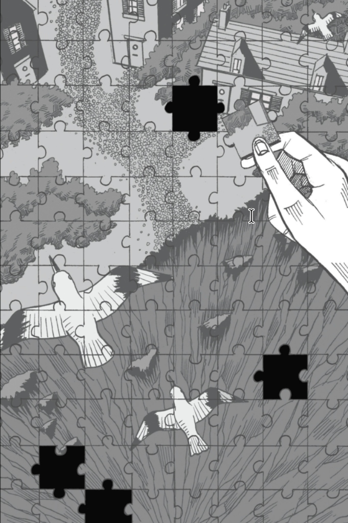 Cliff Edge Illustration