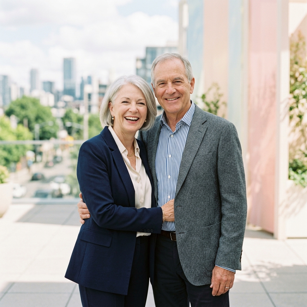 A mature couple